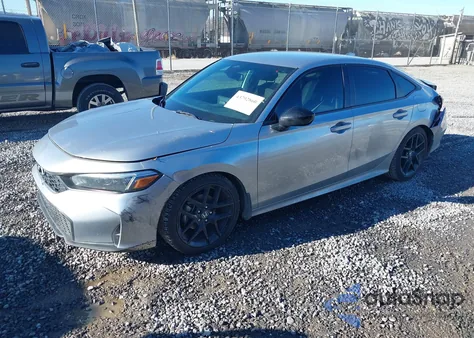 2025 Honda Civic Sport z USA, uszkodzony, nr VIN 2HGFE2F50SH522167